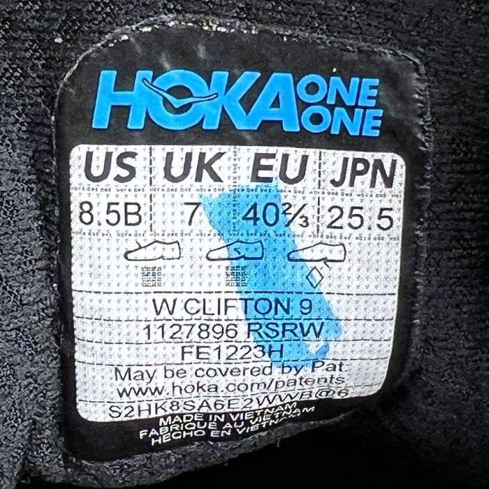 Кросівки Hoka Clifton 9 1127896 розмір 40,5 оригінал