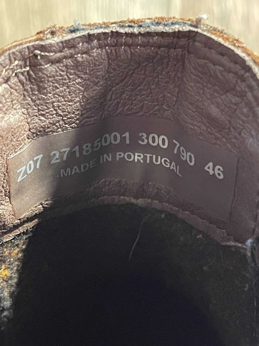 botki męskie sztyblety skórzane gant 46