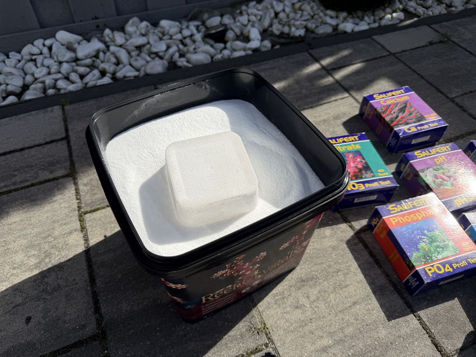 Sól Aquarium Systems Reef Crystals 10kg + testy, aerometr, filtr ro/di, akcesoria do akwarium morskiego