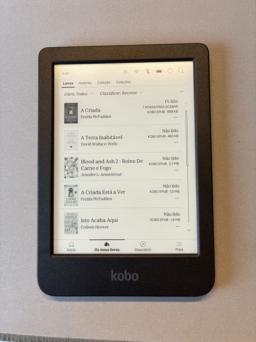 Kobo Clara de 2025 - como novo