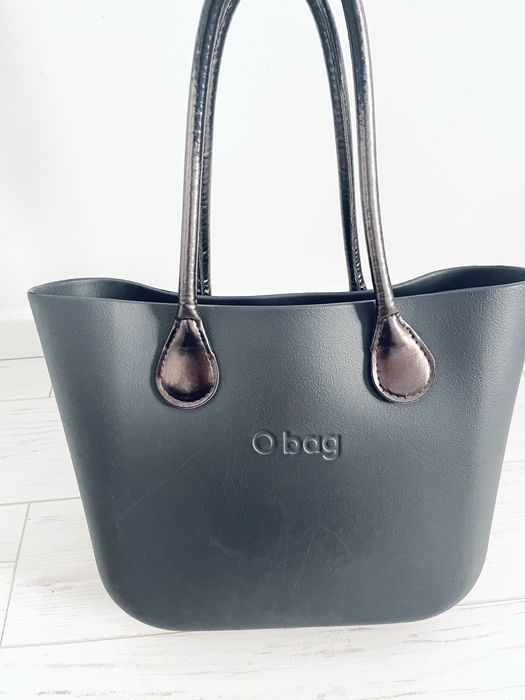 Duża Torba O Bag Szara Używana
