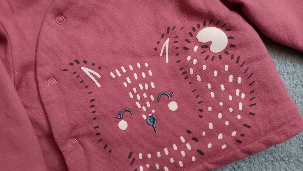 Kurtka wiosenna płaszczyk dla dziewczynki 62/68cm