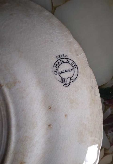 Pratos de Sacavém Guilman & CTA Beira - O preço inclui os 3 pratos