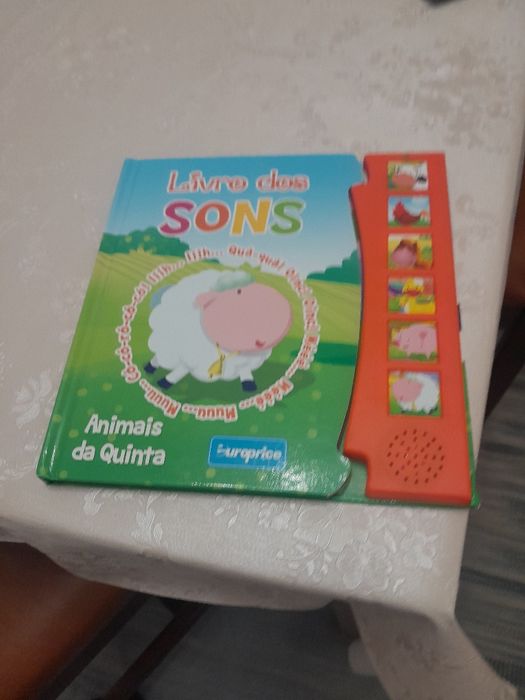Livros criança  com sons