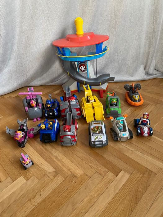 Psi Patrol - Duży zestaw baza