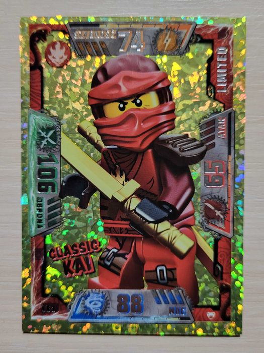 Karta lego ninjago Kai classic