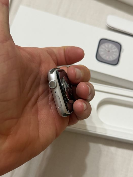Apple watch series 8 silver 45 mm