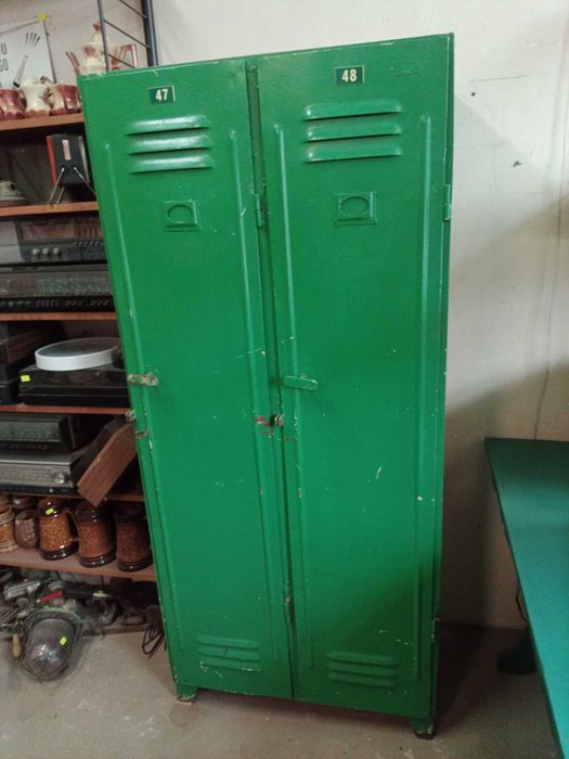 Szafa,szafka metalowa PRL Loft Industrial ,warsztatowa