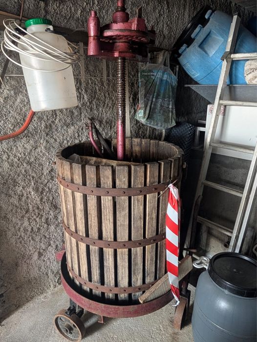Prensa + Moinho em inox com motor