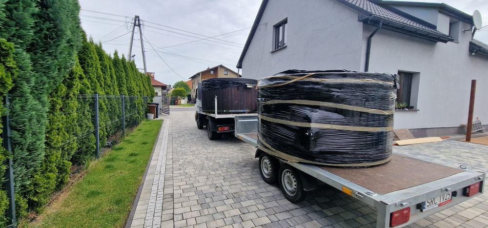 Balia ogrodowa  goraca beczka jacuzzi dowóz do 100km gratis