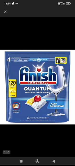 Kapsułki Finish  Quantum