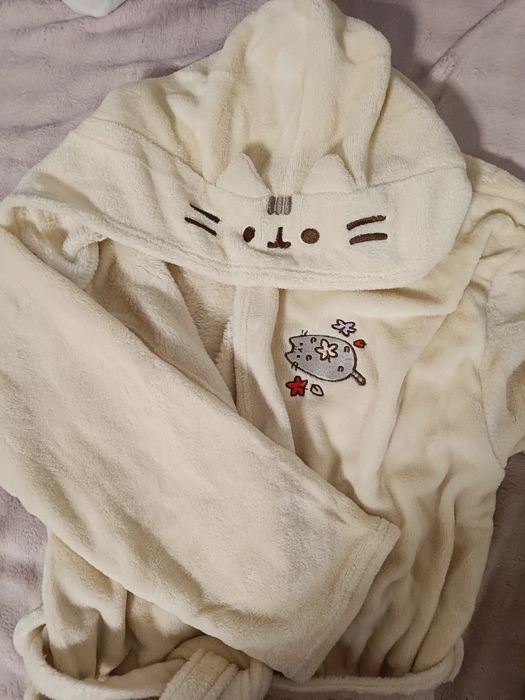 Szlafrok damski młodzieżowy L/XL Pusheen