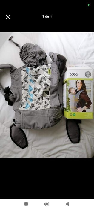 Mochila pra transporte de bebé desde o nascimento