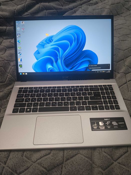 Ноутбук Acer Aspire 3, mx550. Игровой