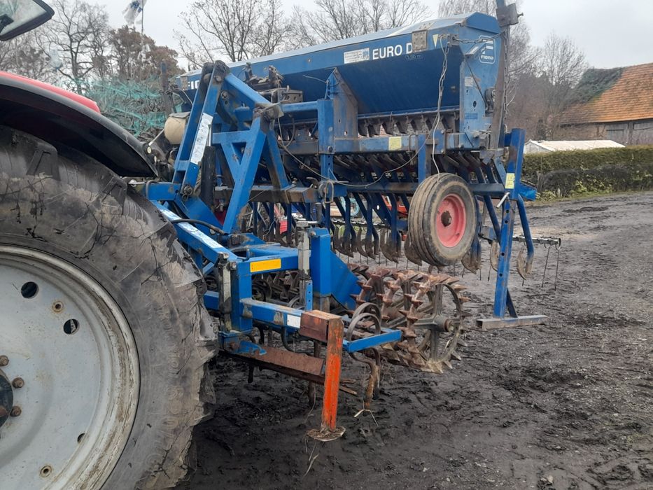 Agregat uprawowo siewny Bierny DALBO  z siewnikiem  fiona