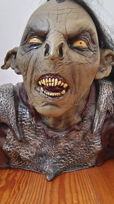 Ogre Orc Senhor dos Anéis busto real