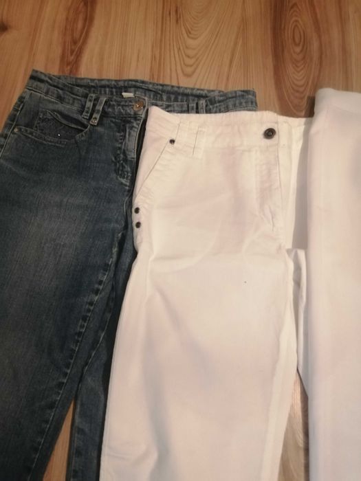 Spodnie w roz. 38, 3 sztuki