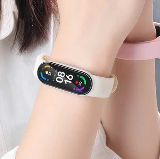 Pulseira nova silicone para Xiaomi Mi Band 5, 6 ou 7