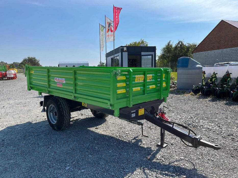 Przyczepa rolnicza 1-osiowa 3,5 tony Wodziński WTP1W1 "Od ręki"