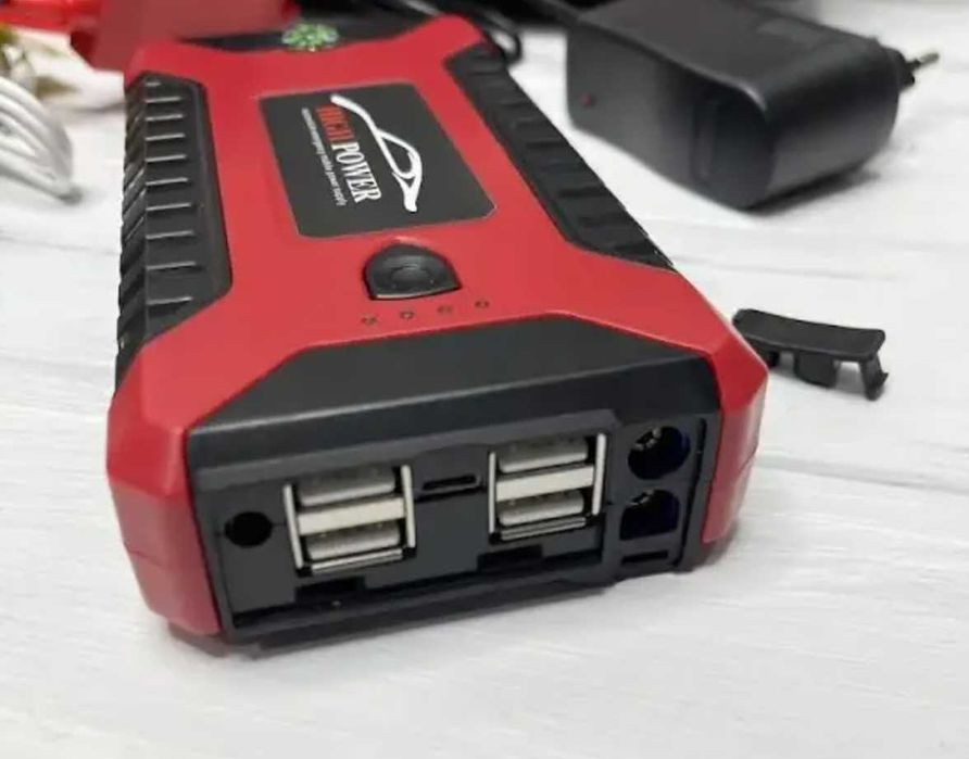 Пускозарядний пристрій пусковое 99800, 128000 mAh бустер павербанк