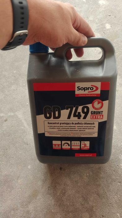 Grunt do podłoży chłonnych koncentrat Sopro GD 749 – 4 kg (Nowy)