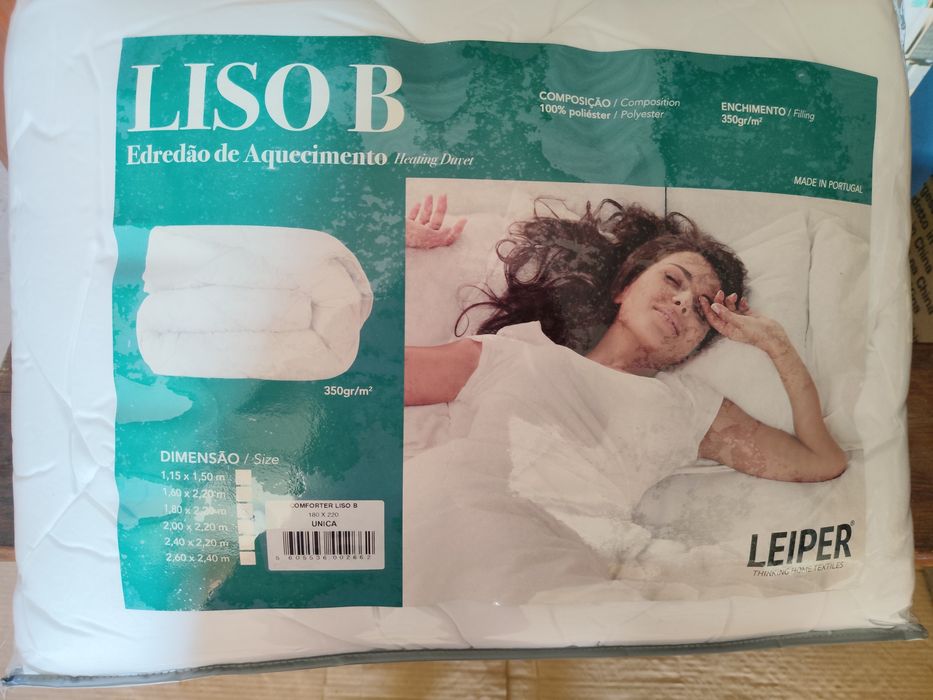 Edredão novo com forra