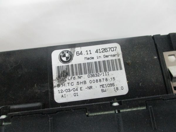 Comando chauffage / sofagem BMW 3 (E46)