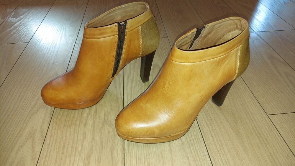 Botins em pele Seaside