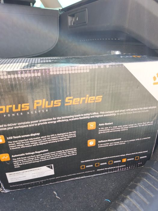 Bateria BackUp Horus Plus Series 1500va