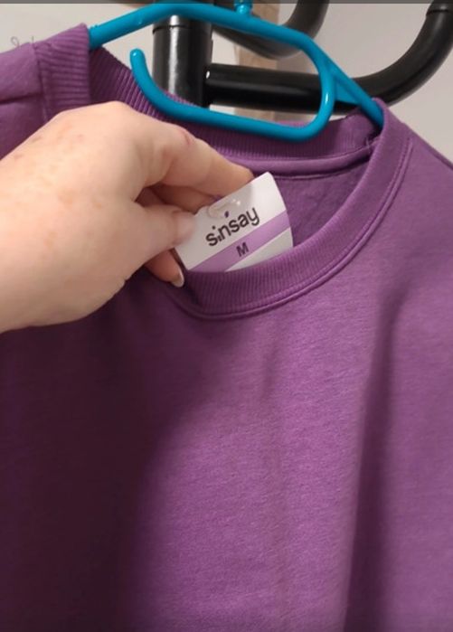 Bluza damska fioletowa
