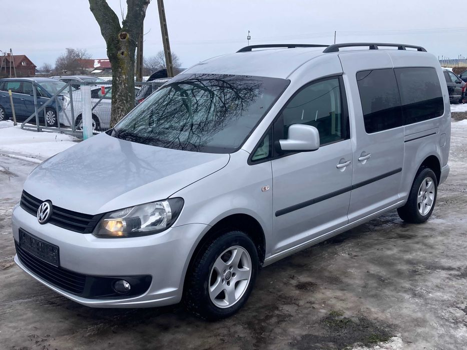 VW Caddy Maxi  2012r 1.6Tdi 105km Sprowadzony Oplacony Long