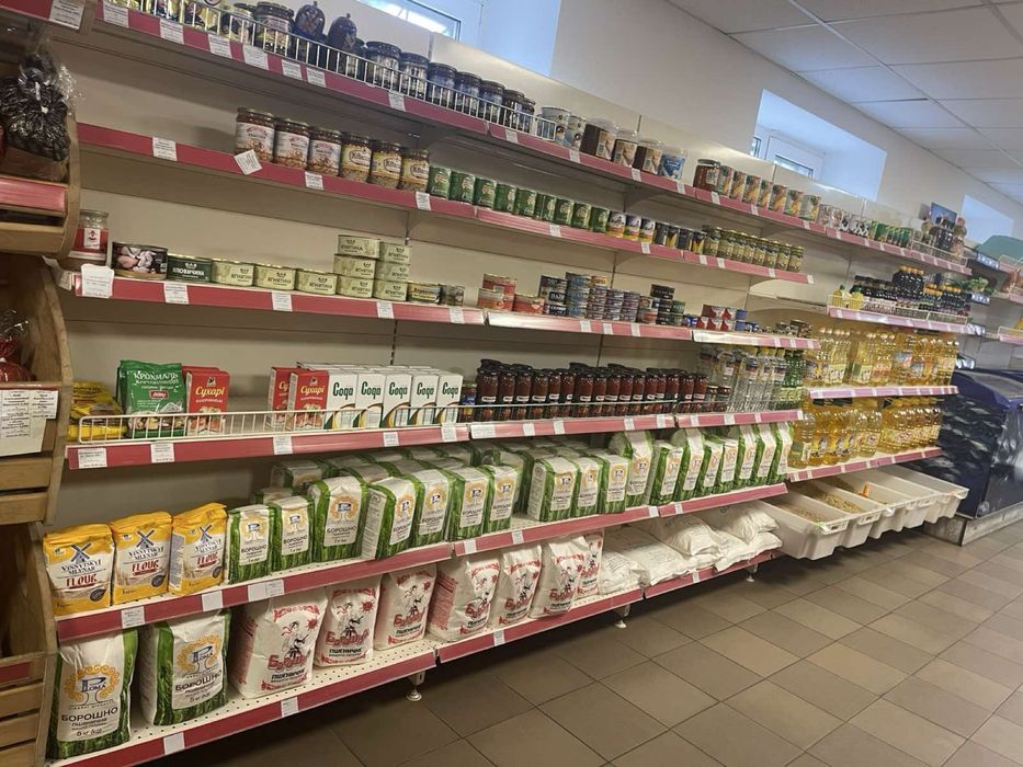 Стелажі торгові. Вітрини. Стелаж хлібний.Стелаж острівний.Modern Excpo