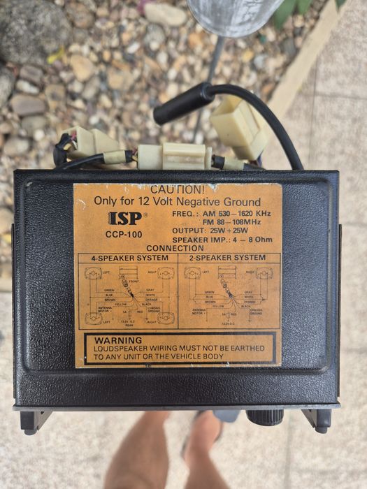 Radio Auto modular ISP model CCP-100