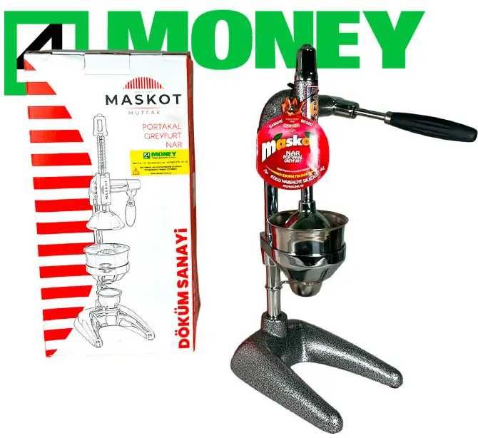 Ручной Пресс для цитрусовых и граната MASKOT XL KROM. Профессиональный