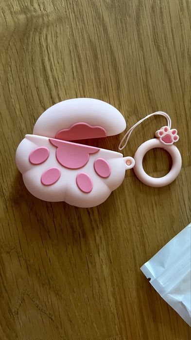 Etui futerał case apple airpods 3 silikon kot łapka