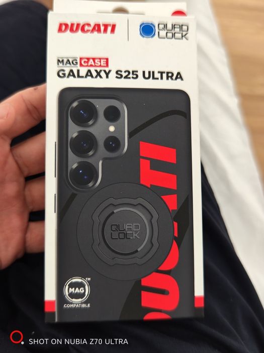Capa Magcase Quadlock s25 ultra edição ducati