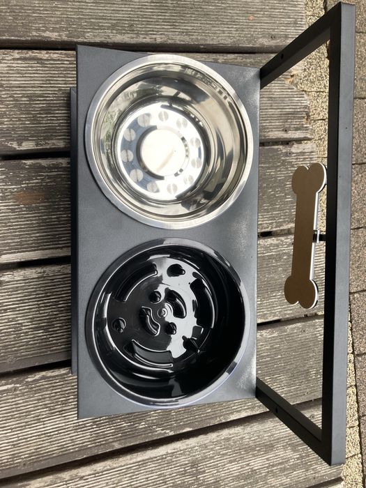 Podwyższone personalizowane miski dla psa RW155
