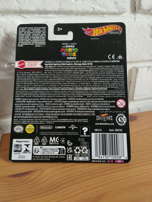 Hot wheels Super Mario Bros plumber van