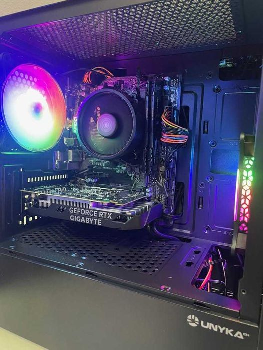 PC GAMER / Ryzen 5500 / RTX 3050 / 16GB RAM / SSD / Pc Novo 3 Anos Garantia !