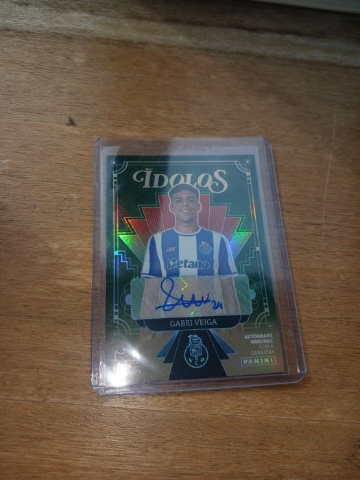 Carta ídolos Autografo Original Gabri Veiga FC Porto