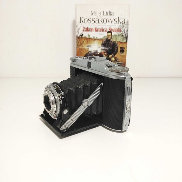 Analogowy aparat mieszkowy AGFA Isolette II lens 85mm 1:4,5 Prontor SV