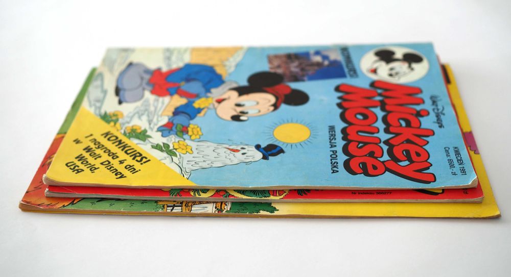 Komiksy Alf nr2 + Mickey Mouse