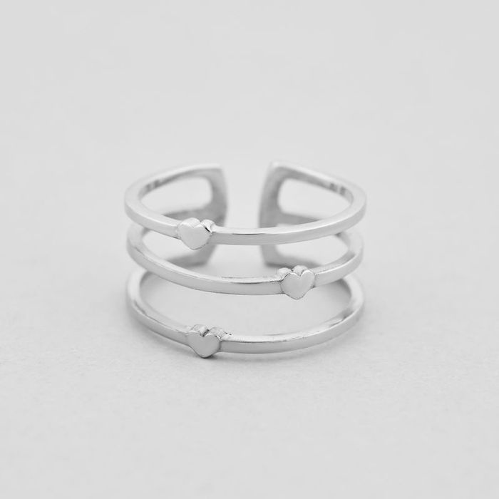 Каблучка срібна Minimal
