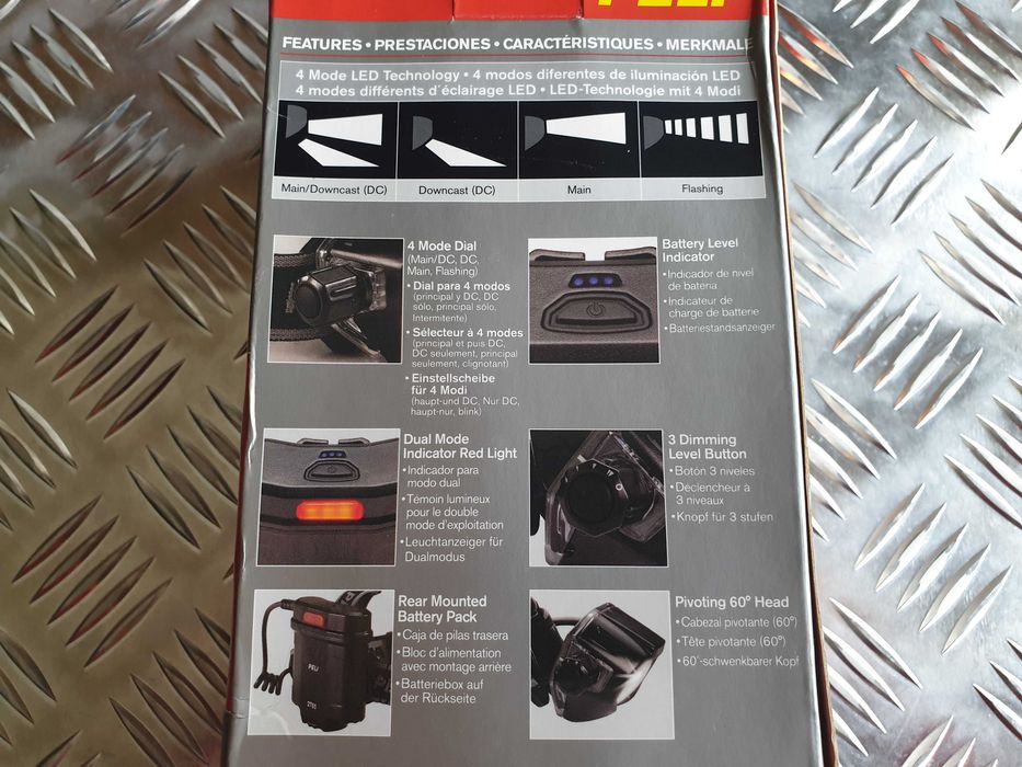 Вибухостійкий налобний ліхтар Pelican 2785