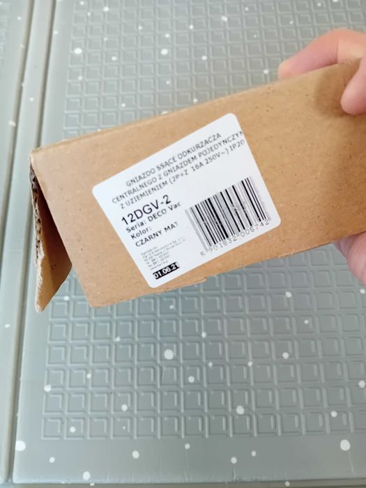 12dgv-2 deco vac czarny mat karlik