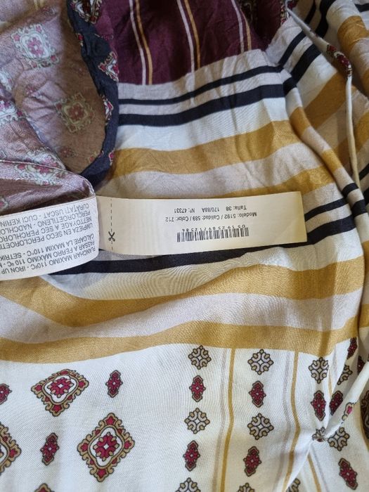 Blusa com estampas Massimo Dutti