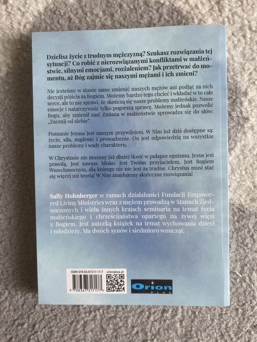 Sally Hohnberger. Jak żyć z trudnym mężczyzną