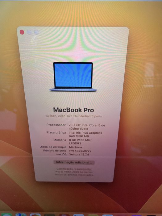 Macbook Pro A1708