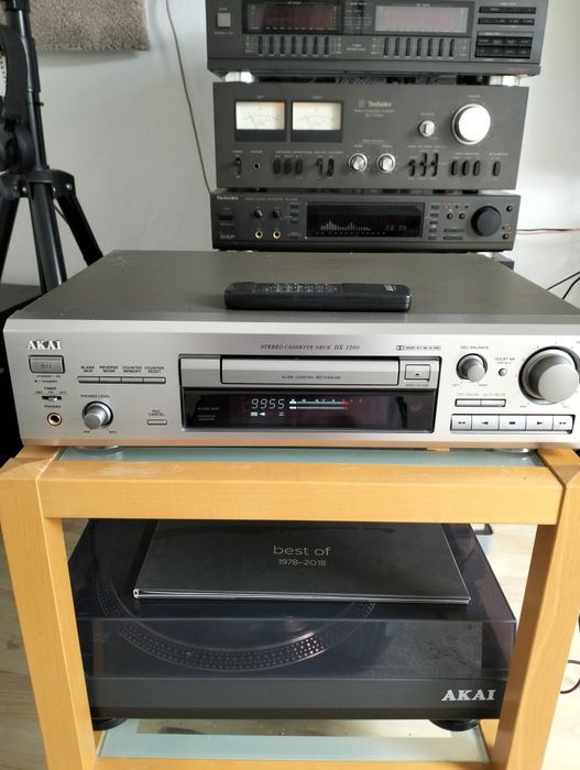 Deck, Magnetofon AKAI DX-1200 z pilotem!