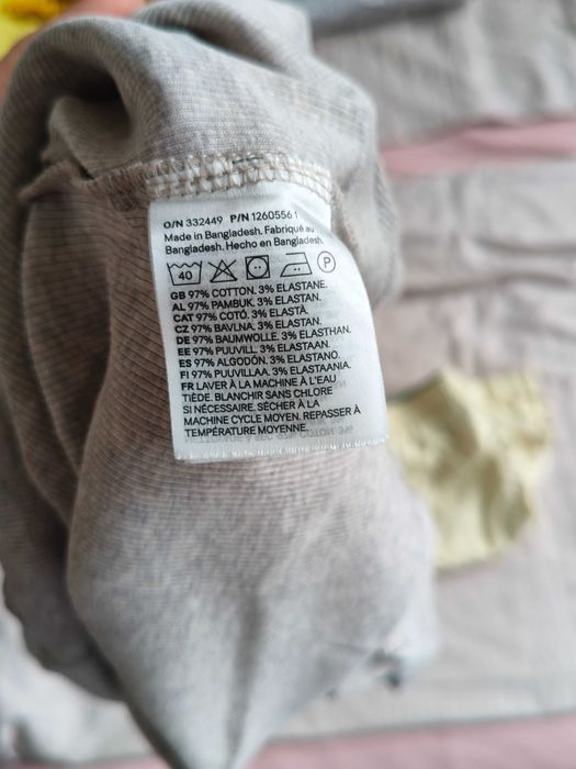Damski top H&M - szary, roz. S